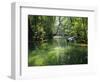 Longboats Moored in Creek Amid Rain Forest, Island of Borneo, Malaysia-Richard Ashworth-Framed Photographic Print