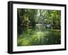 Longboats Moored in Creek Amid Rain Forest, Island of Borneo, Malaysia-Richard Ashworth-Framed Photographic Print