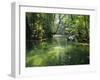 Longboats Moored in Creek Amid Rain Forest, Island of Borneo, Malaysia-Richard Ashworth-Framed Photographic Print