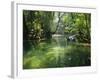 Longboats Moored in Creek Amid Rain Forest, Island of Borneo, Malaysia-Richard Ashworth-Framed Photographic Print