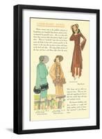 Longchamp Notes-null-Framed Art Print