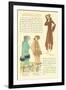 Longchamp Notes-null-Framed Art Print