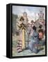 Longchamp Races in Spring, Paris, 1893-null-Framed Stretched Canvas