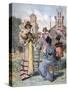 Longchamp Races in Spring, Paris, 1893-null-Stretched Canvas