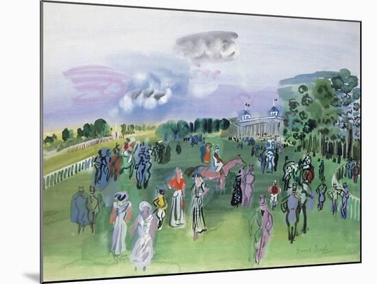 Longchamps-Raoul Dufy-Mounted Giclee Print