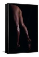 Longer-Sebastian Black-Framed Stretched Canvas