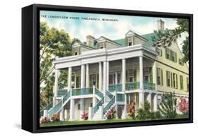 Longfellow House, Pascagoula, Mississippi-null-Framed Stretched Canvas