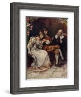 Longfellow-The Building of the Ship-John Henry Frederick Bacon-Framed Giclee Print