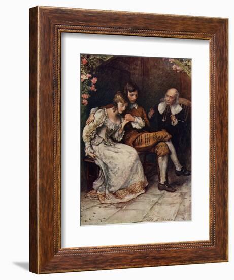 Longfellow-The Building of the Ship-John Henry Frederick Bacon-Framed Giclee Print