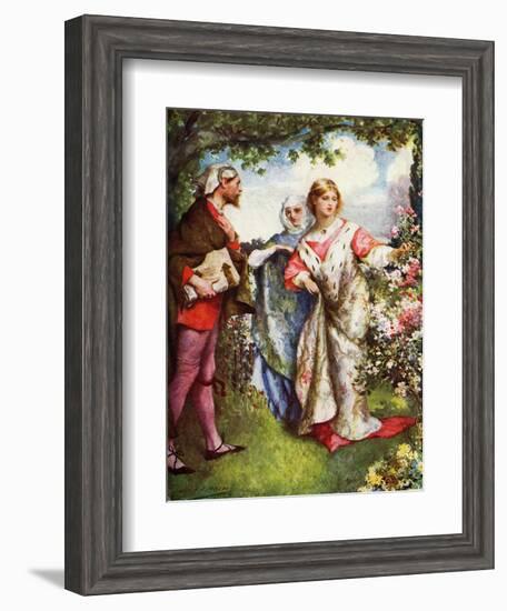 Longfellow- the Student's Tale-John Henry Frederick Bacon-Framed Giclee Print