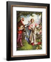 Longfellow- the Student's Tale-John Henry Frederick Bacon-Framed Giclee Print