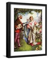 Longfellow- the Student's Tale-John Henry Frederick Bacon-Framed Giclee Print