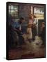 Longfellow-TheVillage Blacksmith-Henry John Dobson-Framed Stretched Canvas