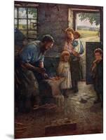 Longfellow-TheVillage Blacksmith-Henry John Dobson-Mounted Giclee Print
