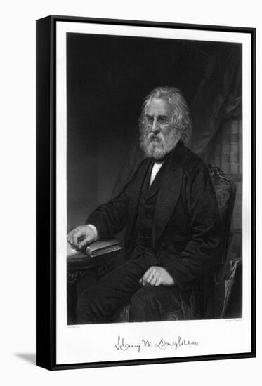 Longfellow-Alonzo Chappel-Framed Stretched Canvas