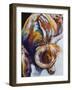 Longhorn Abstract-Marcia Baldwin-Framed Giclee Print