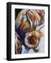 Longhorn Abstract-Marcia Baldwin-Framed Giclee Print