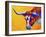 Longhorn Portrait-Marion Rose-Framed Giclee Print