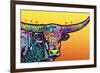 Longhorn-Dean Russo-Framed Giclee Print