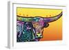 Longhorn-Dean Russo-Framed Giclee Print