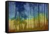 Longing for A Blue and Yellow Morning-Jacob Berghoef-Framed Stretched Canvas