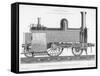 Longitudinal Section of a Typical British Passenger Steam Locomotive, 1888-null-Framed Stretched Canvas