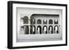 Longitudinal Section of St John's Chapel in the White Tower, Tower of London, 1815-James Basire II-Framed Giclee Print