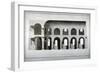 Longitudinal Section of St John's Chapel in the White Tower, Tower of London, 1815-James Basire II-Framed Giclee Print