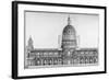 Longitudinal Section of St Paul's Cathedral, City of London, 1720-null-Framed Giclee Print