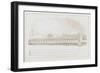 Longitudinal Section of Thames Tunnel, 1826-Beppe Ciardi-Framed Giclee Print