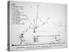 Longitudinal Section Plan of Fulton's Submarine 'Nautilus', 1798-Robert Fulton-Stretched Canvas