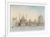 Longitudinal Section-John Nash-Framed Giclee Print