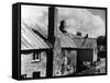 'Longlands' Farmhouse-null-Framed Stretched Canvas