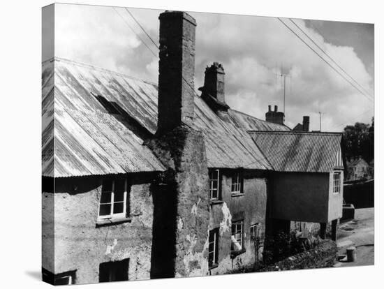 'Longlands' Farmhouse-null-Stretched Canvas