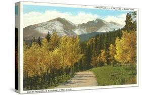 Longs Peak, Estes Park, Colorado-null-Stretched Canvas