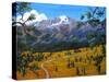 Longs Peak from Estes Park, Colorado-Patty Baker-Stretched Canvas