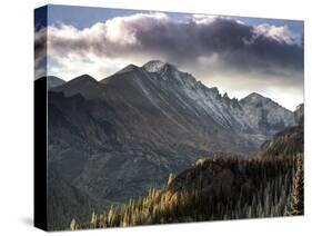 Longs Peak in Rocky Mountain National Park Near Estes Park, Colorado.-Ryan Wright-Stretched Canvas