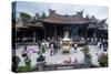 Longshan Temple, Taipei, Taiwan, Asia-Michael Runkel-Stretched Canvas