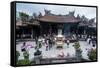 Longshan Temple, Taipei, Taiwan, Asia-Michael Runkel-Framed Stretched Canvas