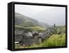 Longsheng Terraced Ricefields, Guilin, Guangxi Province, China, Asia-Angelo Cavalli-Framed Stretched Canvas