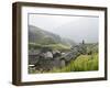 Longsheng Terraced Ricefields, Guilin, Guangxi Province, China, Asia-Angelo Cavalli-Framed Premium Photographic Print