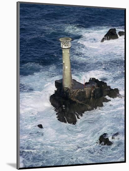 Longships Lighthouse, Lands End, Cornwall, England, United Kingdom-Chris Nicholson-Mounted Photographic Print