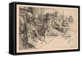 Longshoreman, 1859-James Abbott McNeill Whistler-Framed Stretched Canvas