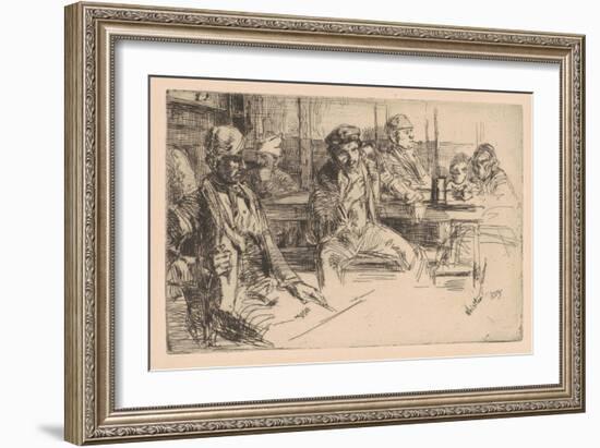 Longshoreman, 1859-James Abbott McNeill Whistler-Framed Giclee Print