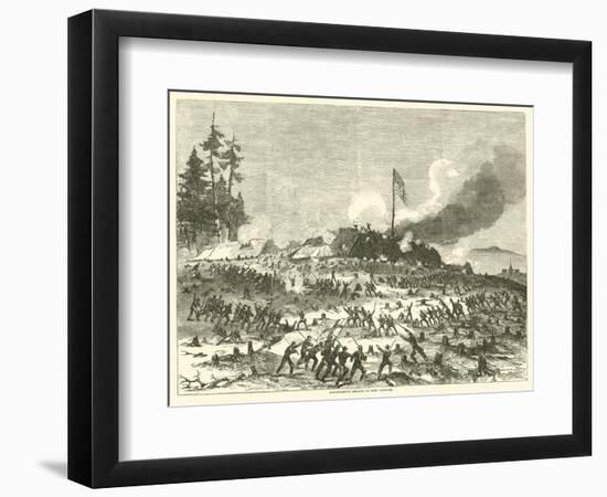 Longstreet's Assault on Fort Sanders, November 1863-null-Framed Giclee Print