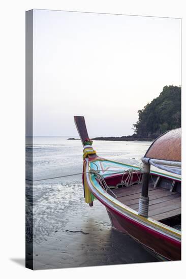 Longtail Boat on Ko (Koh) Lanta, Thailand, Southeast Asia, Asia-Yadid Levy-Stretched Canvas