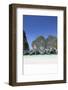 Longtail Boats at the Beach, Maya Bay at Koh Phi Phi Leh, Thailand, Andaman Sea-Harry Marx-Framed Photographic Print