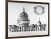 Longtitudinal Section Through St Paul's Cathedral, City of London, 1700-null-Framed Giclee Print