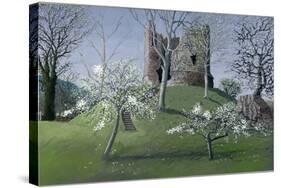 Longtown Castle, 1992-Huw S. Parsons-Stretched Canvas