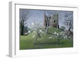 Longtown Castle, 1992-Huw S. Parsons-Framed Giclee Print